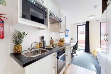1 bed studio, West Park Place, Haymarket, Edinburgh, EH112EE - Image 3
